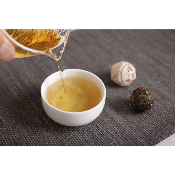 2019 Aged Shou Mei White Tea Balls - Image 6