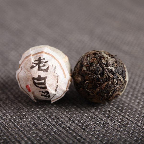 2019 Aged Shou Mei White Tea Balls - Image 4