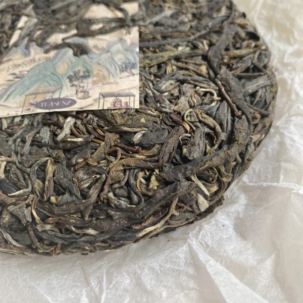 2022 Ba Nuo Ancient Tree Raw Pu Erh Tea Cake 200g - Image 3