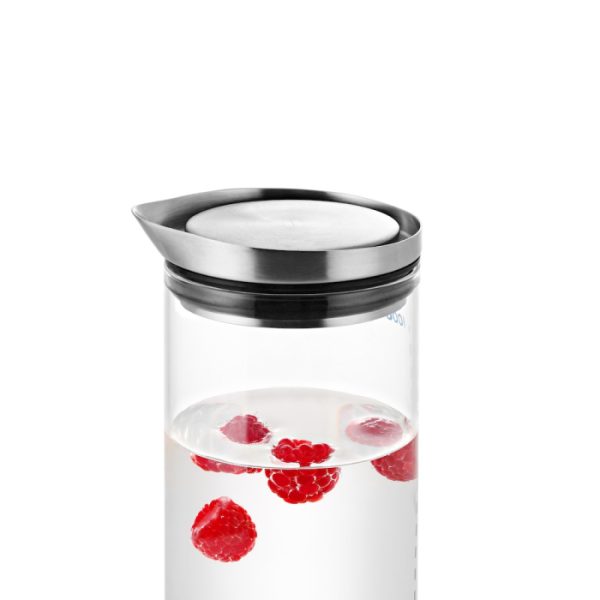 Cold Brew Tea Maker / Pitcher with Integrated Filter in Lid - Image 4