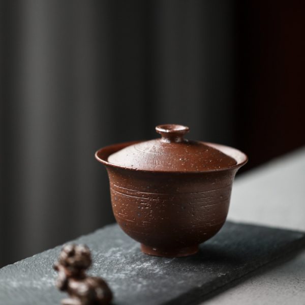 Ceramic Clay Gaiwan ‘Sapiens’ 160ml