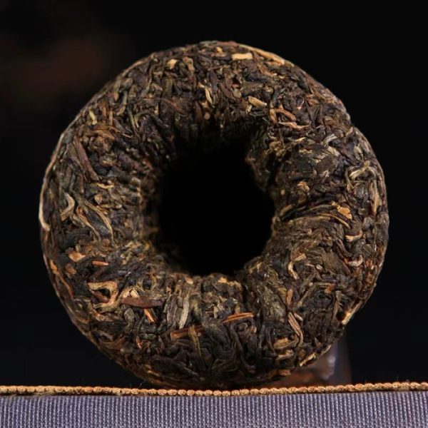2022 ‘Gao Yuan Chen’ Raw Pu Erh Tuocha Tea in Metal Tin 100g - Image 6