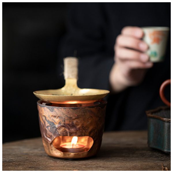 Re-Roaster for Tea & Herbs, Copper Metal - Image 2
