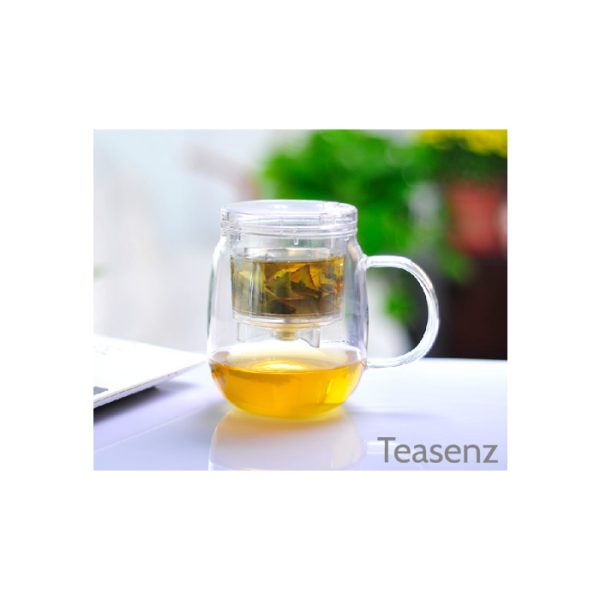 Tea Infuser Mug for Loose Leaf Tea - Extra Large 600ml/20.3oz - Image 4