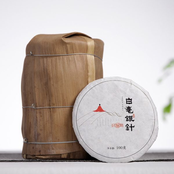 2025 Silver Needle White Tea Cake - Bai Hao Yin Zhen 100g - Image 6
