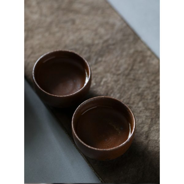 Ceramic Clay Tea Cup 'Sapiens' 80ml - Image 2