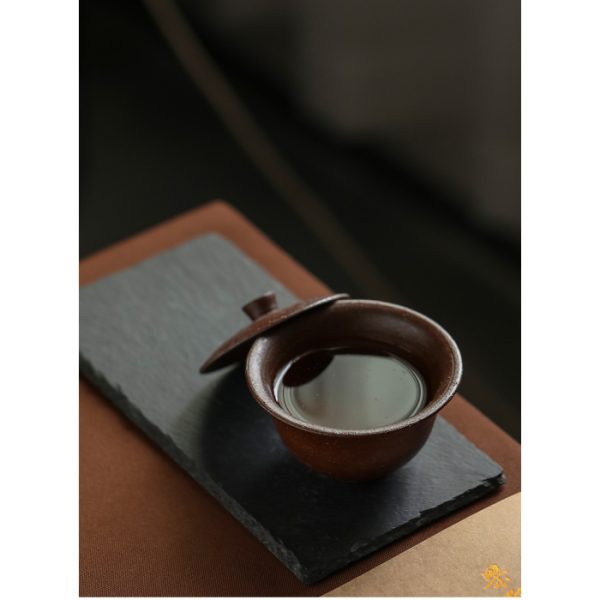 Ceramic Clay Gaiwan ‘Sapiens’ 160ml - Image 9