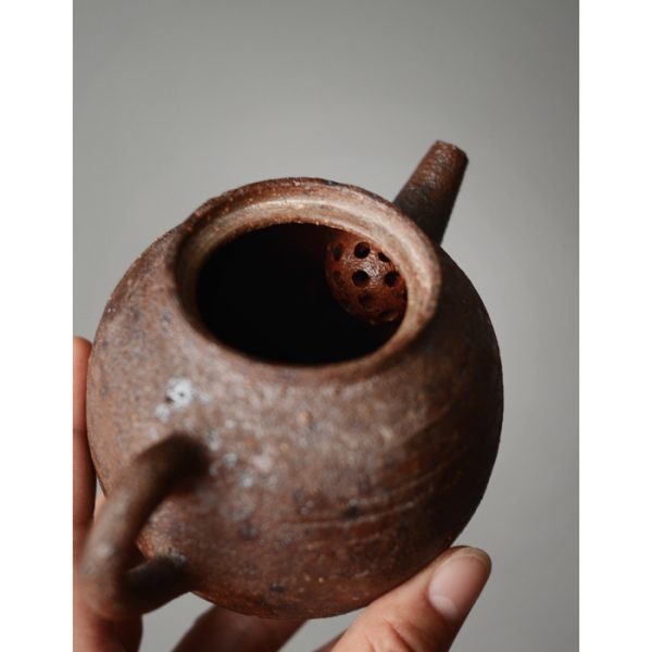 Ceramic Dragon Egg Gongfu Clay Teapot ‘Sapiens’ 220ml - Image 5