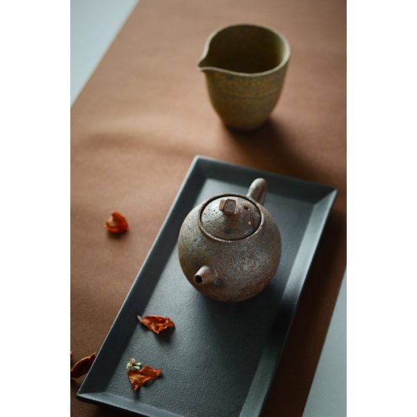 Ceramic Dragon Egg Gongfu Clay Teapot ‘Sapiens’ 220ml - Image 7