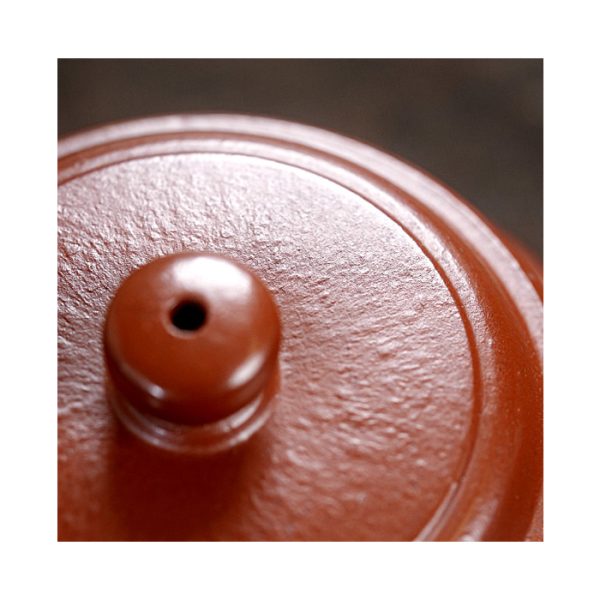 Small Pear Skin De Zhong Yixing Teapot, Zhu Ni Clay 140ml - Image 7