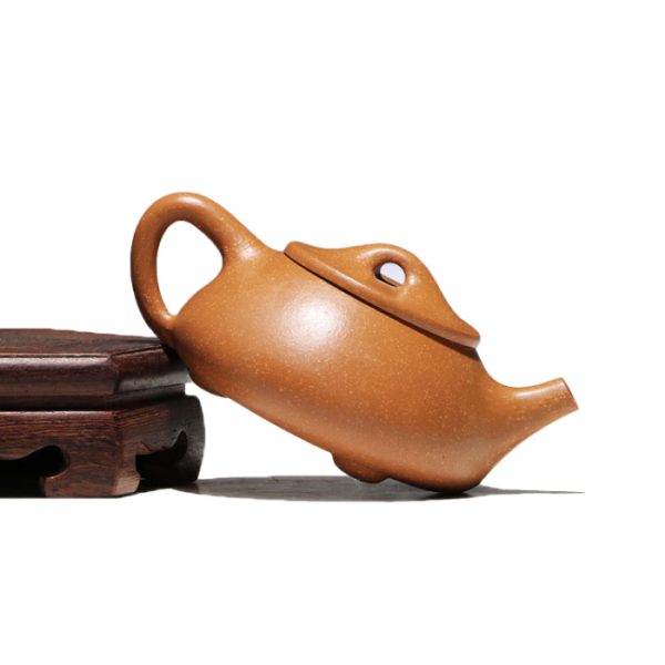 Small Shi Piao (Stone Dipper) Yixing Teapot, Duan Ni Clay 120ml - Image 3