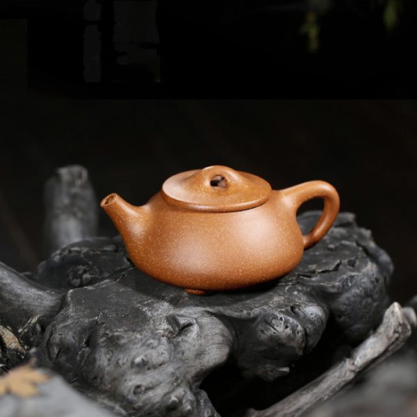 Small Shi Piao (Stone Dipper) Yixing Teapot, Duan Ni Clay 120ml - Image 4