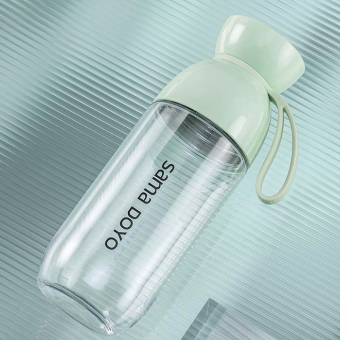 Tritan Water Bottle, Cold Brew Tea/Fruit Infuser, Mint Green 530ml - Image 7