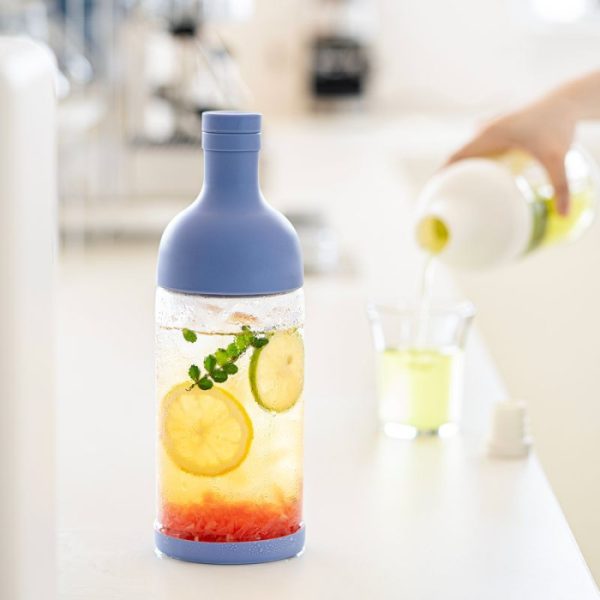 Glass Cold Brew Tea Bottle with Built In Filter - Image 2