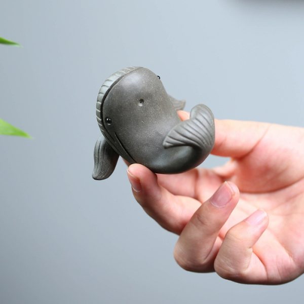 Happy Whale Tea Pet Qing Hui Duan Ni Clay - Image 5