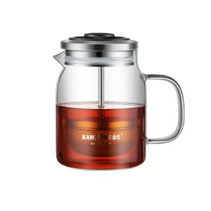带不锈钢滤网的玻璃茶壶，功夫茶具（金灶）560 毫升