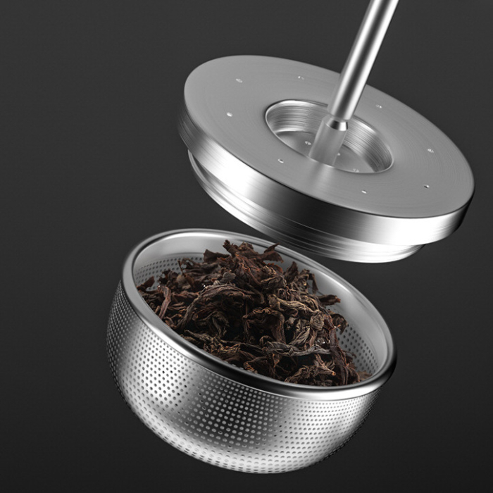 Glass Teapot with Stainless Steel Infuser, Kamjove 560ml - Image 2