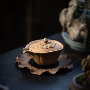 Easy Gaiwan/Hohin Teapot - Jiang Po Ni Yixing Clay 150ml